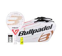 Pack Bullpdel Game Woman Sac De Padel Blanc Dry Grip