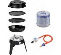 PACK barbecue gaz safari chef 30 + détendeur + cartouche de gaz