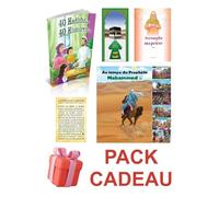 Pack Cadeau pour enfant musulman (Fille musulmane à partir de 7 ans) : 3 Livres et 3 stickers