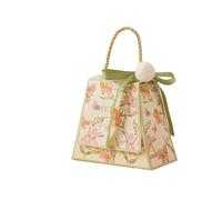 Pack cadeaux de fête, 10 Pcs Multicolor Paper Party Favor Candy Box With Ribbon 13x6.5x10.8cm(Green,1 count (Pack of 1))