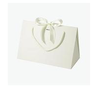 Pack cadeaux de fête, 5 Pcs Triangle Box Wedding Birthday Multicolor 30.5x15.2x19cm(Ivory,30.5x15.2x19cm.)