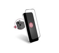 Pack Protège-écran iPhone 15 Plus 2.5D Original + 2 Protège Lentilles + Garantie à vie - Certifié GRS Force Glass