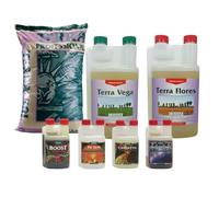 Pack CANNA Terra Professional 50 litres + Engrais et boosters