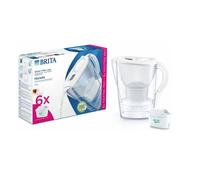 Pack carafe filtrante blanche MARELLA + 6 filtres Bouilloire, carafe 1051132 BRITA