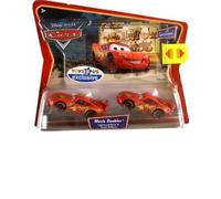 Pack Cars 2 de Disney Pixar avec McQueen et Tongue McQueen