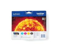 Pack cartouche BROTHER LC980VALBP - Noir + 3 couleurs