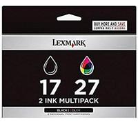 Pack Cartouche d'encre d'origine 17 + 27 1 x noir, couleur (cyan, magenta, jaune)