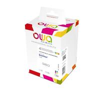 Pack cartouche Owa compatible Brother LC980-1100 4 couleurs pour imprimante jet d'encre