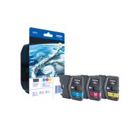 Pack cartouches d'encre Brother LC-985RBWBP / LC985RBWBP, 3 couleurs, 260 pages