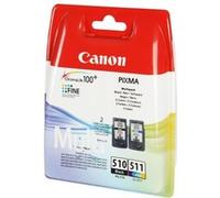 Canon Multipack de cartouches d'encre PG-510/CL-511 BK/C/M/Y