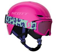Pack casque et masque de ski SCOTT Combo Hlmt Keeper 2+Goggle Jr Witty (Neon Pink) junior M