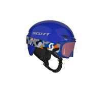 Pack casque et masque de ski SCOTT Keeper 2+Goggle Witty (Bleu/Gris) Junior M (53-56 cm)