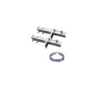 HDSAT Pack Cerclage Cheminée Double Fixation + Feuillard Galvanisé 10m Fixation Antenne TNT
