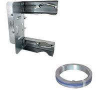 Pack Cerclage de cheminée Simple + Feuillard Galvanisé 10m Fixation Antenne TNT G