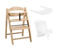 Hauck - Chaise haute en bois de chêne Arketa Oak