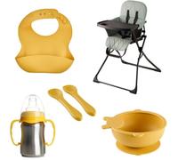 Pack chaise haute pliable - THERMOBABY - HANDY - Kit repas complet et design