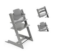 Pack Chaise haute Tripp Trapp et son Baby Set Gris tempête