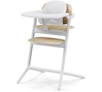 Pack Chaise Lemo 3 En 1 (Chaise + Babyset + Plateau Repas) - Sand White - Cybex Gold