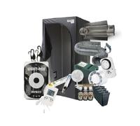 Pack Chambre de Culture Indoor 120x120x200cm - kit Cooltube HPS 600W - Inclus Engrais, Pots et terreau Biobiz