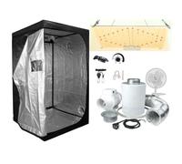 Pack Chambre de Culture indoor 80x80x160cm LED 1500W full spectrum