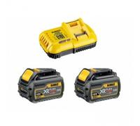 Pack chargeur + 2 batteries XR FLEXVOLT 18/54 V DEWALT