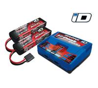 PACK CHARGEUR 2972G + 2 x LIPO 3S 5000MAH 2872X PRISE TRAXXAS - TRAXXAS