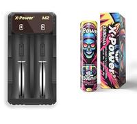 Pack Chargeur Accu M2 avec 1 Accu 18650 3500mAh - X Power