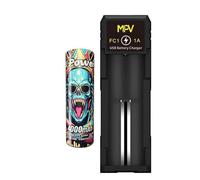 Pack Chargeur FC1 + 1 Pile Rechargeable 21700 4000mAh X Power - Vérifiez la compatibilité avec Votre modèle