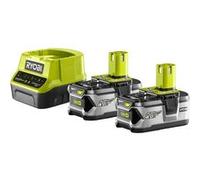 Pack chargeur ONE+ 18V + 2 batteries 4 Ah RC18120-240 ONE+ - RYOBI - 5133003363 Noir G