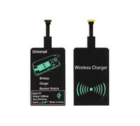 Pack Chargeur Qi et Nappe de Transformation Micro-USB Charge Sans Fil Noir