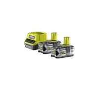Pack chargeur rapide One+ avec 2 batteries 18 V Li 5 Ah RC18120250