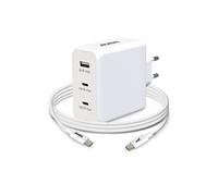 AKASHI Pack Chargeur Secteur Eco 130W + Cable Type-C 100W Blanc G