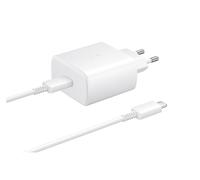 Pack Chargeur Secteur Samsung 45W USB-C avec câble USB-C vers USB-C 1,8m Samsung Blanc