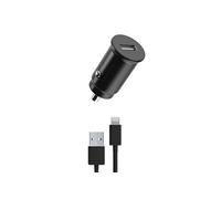 MYWAY PACK CHARGEUR VOITURE 12W + USB-A LIGHTNING NOIR