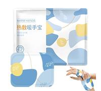 Pack chaud, patchs chauffants portables - Équipement pour temps froid, coussin chauffant auto-chauffant pour poignet, 2 chauffe-mains pour intérieur et extérieur