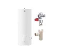 Pack Chauffe eau électrique Stéatis stable au sol 250 Litres + Groupe de sécurité 3/4 + Siphon de groupe