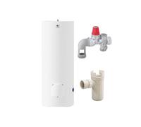 Pack Chauffe eau électrique Stéatis stable au sol 300 Litres + Groupe de sécurité 3/4 + Siphon de groupe