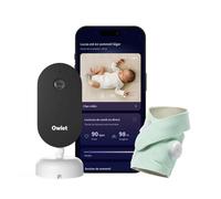 Moniteur de bébé Owlet Dream Duo 3 Mint - Dream Sock Mint + Dream Sight - Système Intelligent