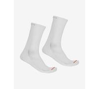 Pack chaussettes Castelli A/C 18 blanc (2 paires) - L-XL