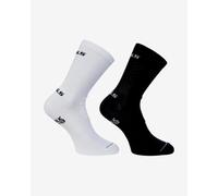 Pack chaussettes Q36.5 noir blanc clair (2 paires) - 36/39