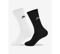 Pack chaussettes Spiuk Anatomic noir blanc (2 unités) - S