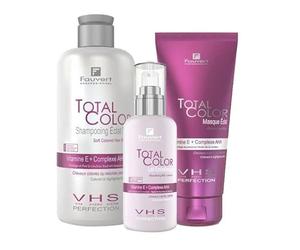 Pack cheveux colorés avec lait sans rinçage Eclat Total Color Fauvert Professionnel