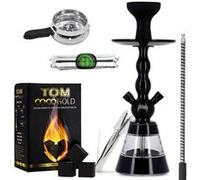 pack chicha 3b x-star 3.0 noire avec charbon, foyer silicone, chauffe charbons et tuyau marrakech Neutre