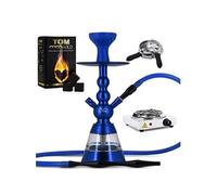 pack chicha altair 3bl et tuyau marrakech et foyer silicone vortex et chauffe-charbon et plaque et charbon 1 kg tom cococha gold