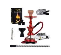 pack chicha altair 3rd et tuyau marrakech et foyer silicone vortex et chauffe-charbon et plaque et charbon 1 kg tom cococha gold