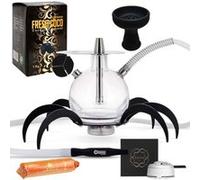 Pack chicha Oduman Spider N9 + Kaloud Lotus + Foyer Silicone + Charbon Fresh Coco Multicolore, Multicolore