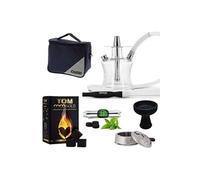 Pack chicha Travel N2 Plus + Kaloud Lotus + Foyer Silicone + Charbons Tom Cococha Gold