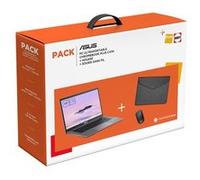 Pack Chromebook Plus CX3402CVA-MW0999 14" Intel Core i3 8 Go RAM 256 Go SSD Tactile Gris + Pochette + Souris