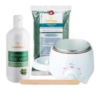 Pack Cire Pelable Sans Bandes 1000g (Vert)