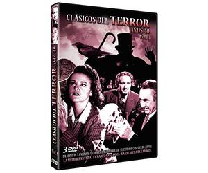 Pack Clásicos Terror Años 40 Vol. 1: La Mano de la Momia Murciélago Diabólico Extraño Caso Del Dr. Jekyll + La Mujer Pantera + El Barco Fantasma + La Escalera de Caracol [Import]
